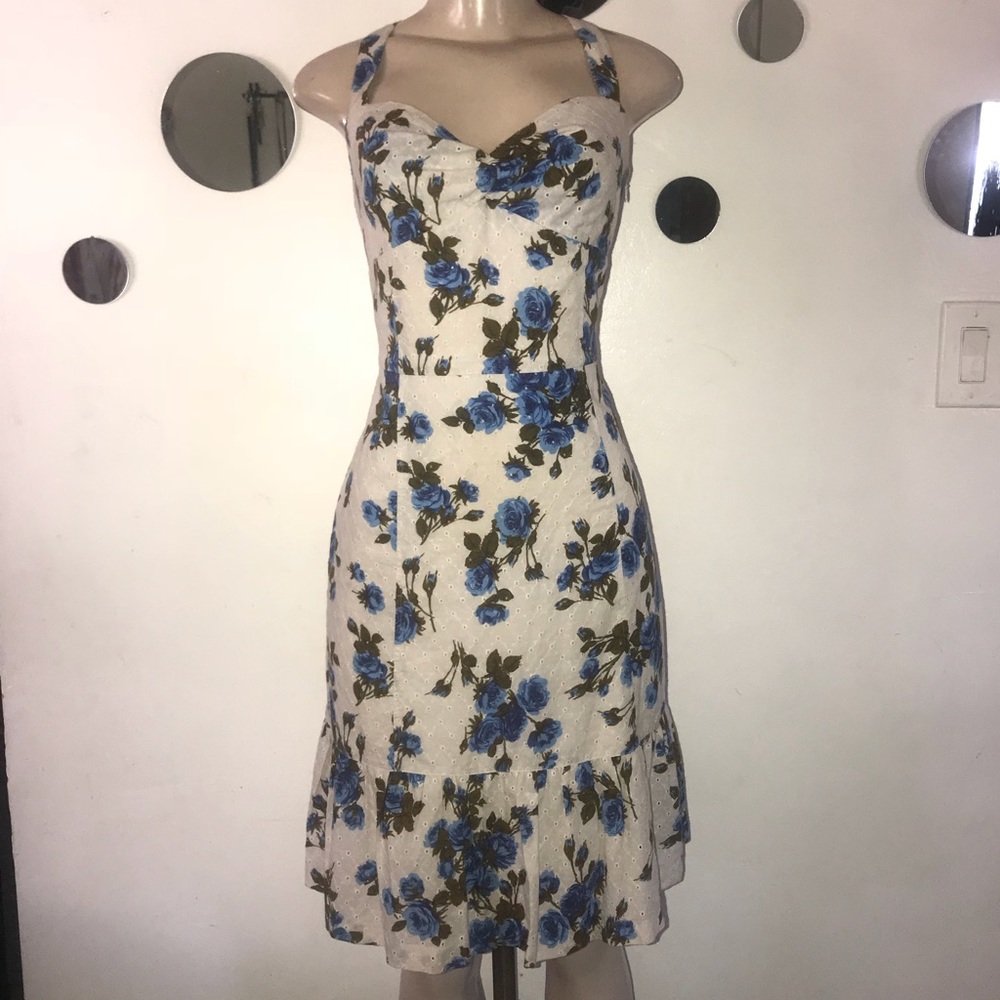 Ann Taylor LOFT floral dress size 6